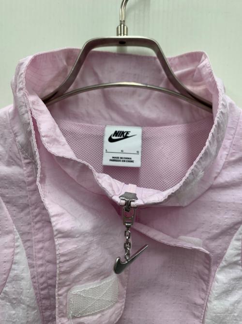NIKE（ナイキ）NIKE (ナイキ) ウーブンジャケット ピンク サイズ:Lの古着・服飾アイテム
