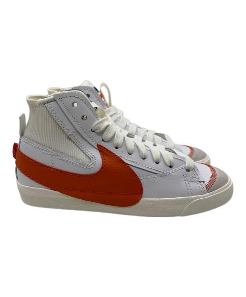 NIKE（ナイキ）NIKE (ナイキ) Blazer Mid 77 Jumbo ホワイト×オレンジ サイズ:28 未使用品の古着・服飾アイテム