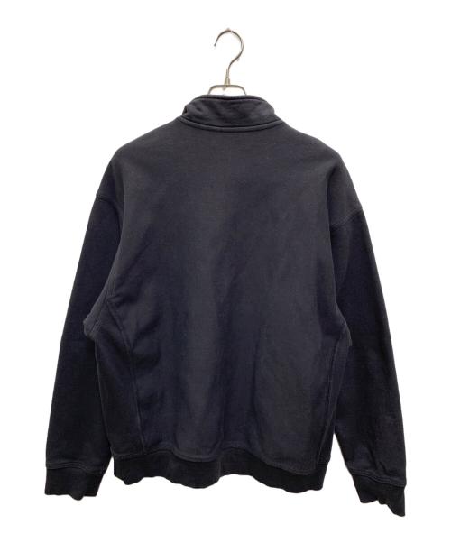 CarHartt（カーハート）CarHartt (カーハート) ハーフジップスウェット ブラック サイズ:XLの古着・服飾アイテム