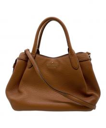 Kate Spade（ケイトスペード）の古着「2WAYショルダーバッグ」｜ブラウン