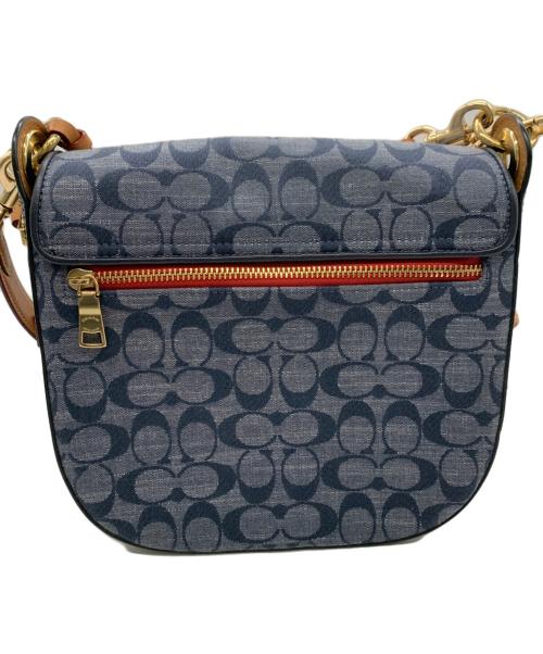 COACH（コーチ）COACH (コーチ) 2WAYショルダーバッグ ネイビーの古着・服飾アイテム