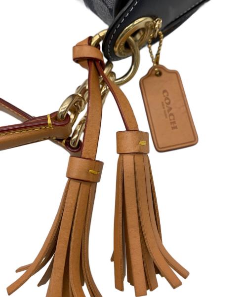 COACH（コーチ）COACH (コーチ) 2WAYショルダーバッグ ネイビーの古着・服飾アイテム