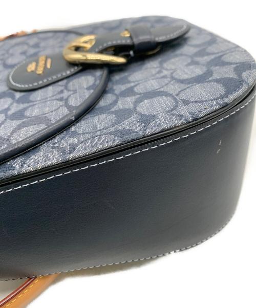 COACH（コーチ）COACH (コーチ) 2WAYショルダーバッグ ネイビーの古着・服飾アイテム