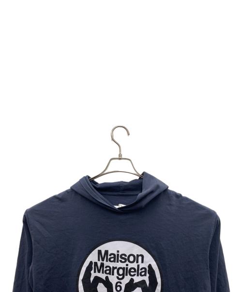 MM6 Maison Margiela（エムエムシックスメゾンマルジェラ）MM6 Maison Margiela (エムエムシックスメゾンマルジェラ) パーカー ブラック サイズ:Sの古着・服飾アイテム