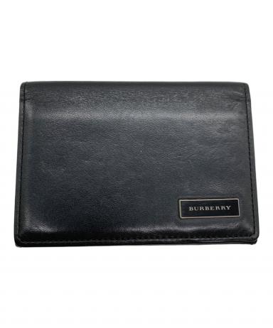 箱無し　未使用品　BURBERRY 黒 レザー ケース 中古・古着通販】BURBERRY (バーバリー) カードケース｜ブランド・古着