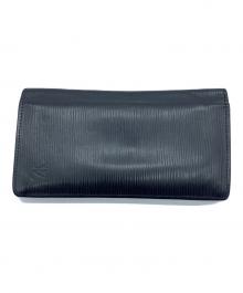 LOUIS VUITTON（ルイ ヴィトン）の古着「長財布」｜ブラック