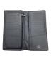 中古・古着 LOUIS VUITTON (ルイ ヴィトン) 長財布 ブラック：8000円