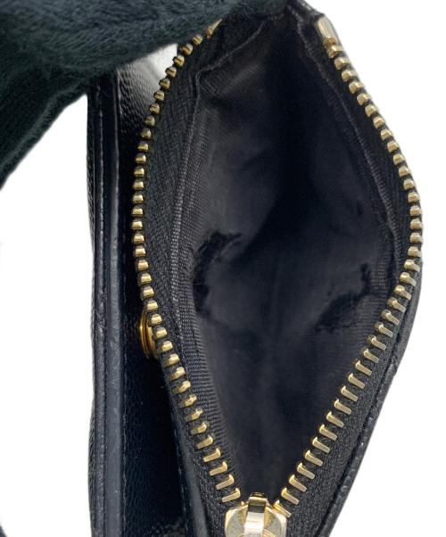 Saint Laurent Paris（サンローランパリ）Saint Laurent Paris (サンローランパリ) 2つ折り財布 ブラックの古着・服飾アイテム