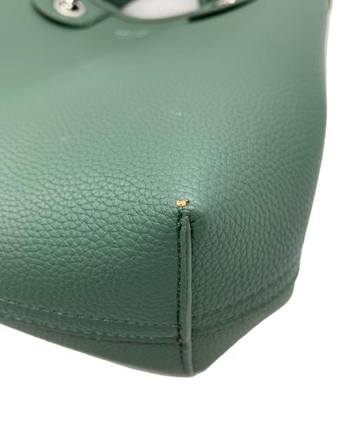 EMPORIO ARMANI（エンポリオアルマーニ）EMPORIO ARMANI (エンポリオアルマーニ) 2WAYバッグ グリーンの古着・服飾アイテム