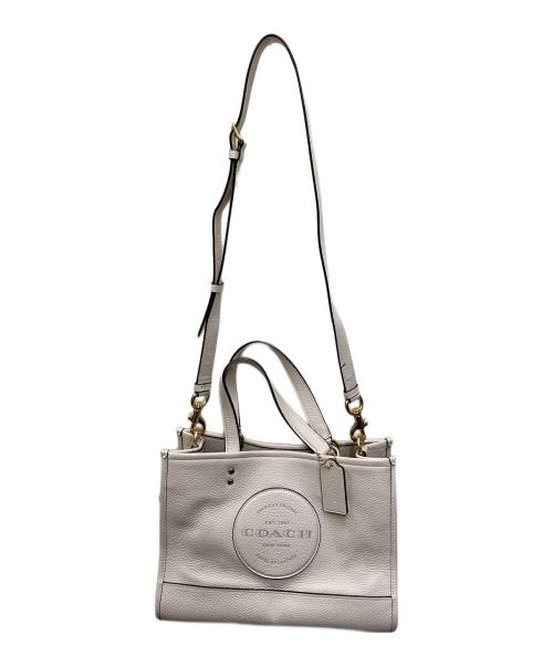 COACH（コーチ）COACH (コーチ) 2WAYバッグ アイボリーの古着・服飾アイテム