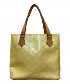 LOUIS VUITTONルイ ヴィトン）の古着「ハンドバッグ ヴェルニ ヒューストン」｜ジョーヌ