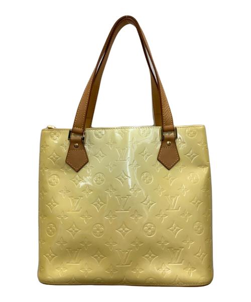 LOUIS VUITTON（ルイ ヴィトン）LOUIS VUITTON (ルイ ヴィトン) ハンドバッグ ヴェルニ ヒューストン ジョーヌの古着・服飾アイテム