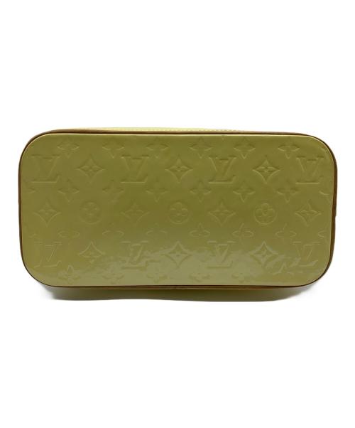 LOUIS VUITTON（ルイ ヴィトン）LOUIS VUITTON (ルイ ヴィトン) ハンドバッグ ヴェルニ ヒューストン ジョーヌの古着・服飾アイテム