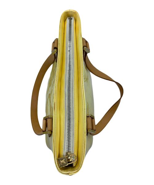 LOUIS VUITTON（ルイ ヴィトン）LOUIS VUITTON (ルイ ヴィトン) ハンドバッグ ヴェルニ ヒューストン ジョーヌの古着・服飾アイテム