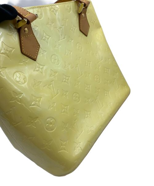 LOUIS VUITTON（ルイ ヴィトン）LOUIS VUITTON (ルイ ヴィトン) ハンドバッグ ヴェルニ ヒューストン ジョーヌの古着・服飾アイテム