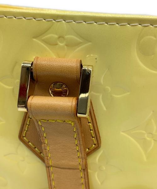 LOUIS VUITTON（ルイ ヴィトン）LOUIS VUITTON (ルイ ヴィトン) ハンドバッグ ヴェルニ ヒューストン ジョーヌの古着・服飾アイテム