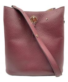 Kate Spade（ケイトスペード）の古着「バスケットバック」｜ボルドー
