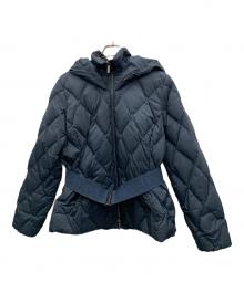 ARMANI EXCHANGE（アルマーニ エクスチェンジ）の古着「キルティングダウンジャケット」｜ネイビー
