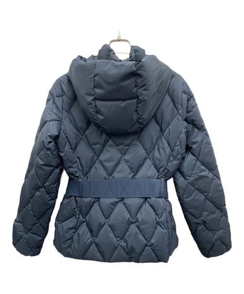 ARMANI EXCHANGE（アルマーニ エクスチェンジ）ARMANI EXCHANGE (アルマーニ エクスチェンジ) キルティングダウンジャケット ネイビー サイズ:Lの古着・服飾アイテム
