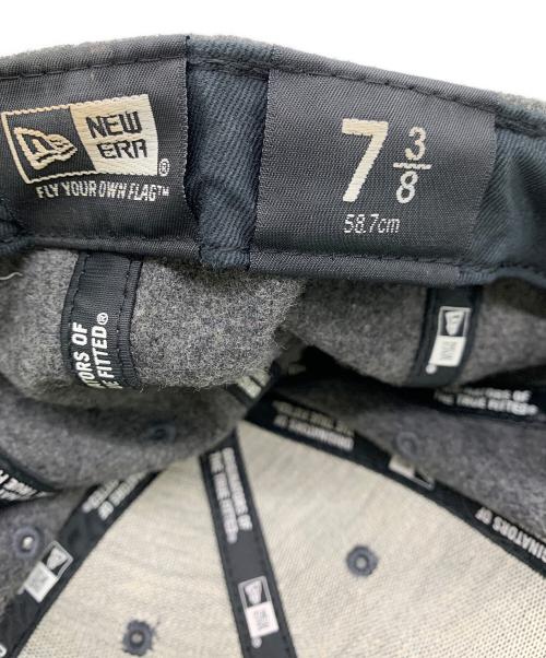 New Era（ニューエラ）New Era (ニューエラ) stussy (ステューシー) キャップ グレー サイズ:7 3/8の古着・服飾アイテム