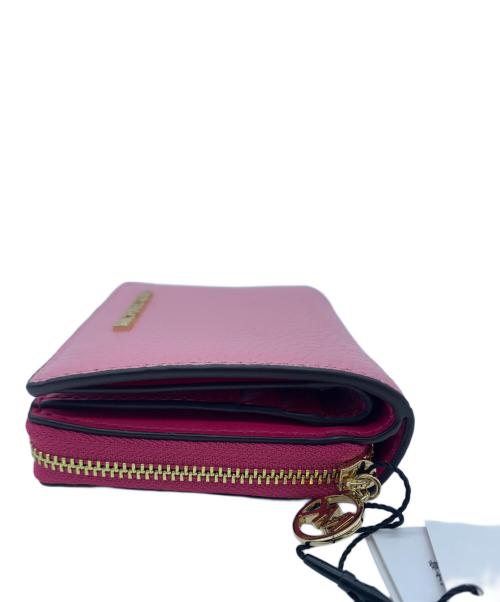 MICHAEL KORS（マイケル・コース）MICHAEL KORS (マイケル・コース) 2つ折り財布 ピンク 未使用品の古着・服飾アイテム