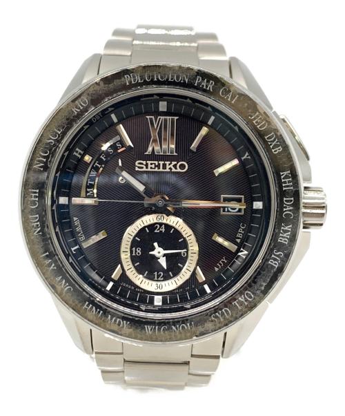 SEIKO（セイコー）SEIKO (セイコー) 腕時計 ブラックの古着・服飾アイテム