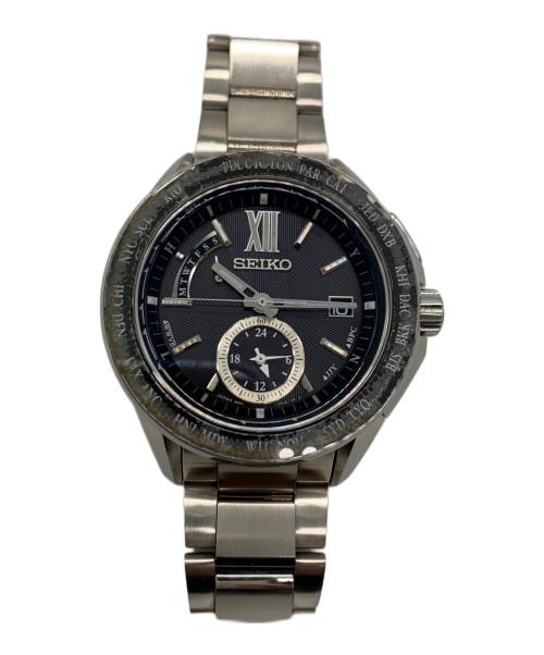 SEIKO（セイコー）SEIKO (セイコー) 腕時計 ブラックの古着・服飾アイテム