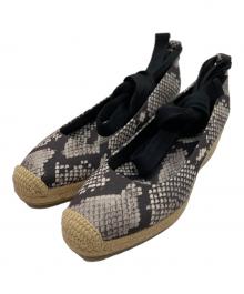 TORY BURCH（トリーバーチ）の古着「ウェッジソールパンプス」｜グレー