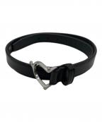 TORYトリー）の古着「レザーベルト」｜ブラック