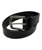 BEORMAベオーマ）の古着「レザーベルト」｜ブラック