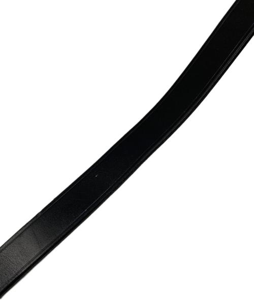 SLOW（スロウ）SLOW (スロウ) レザーベルト ブラックの古着・服飾アイテム