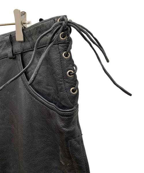 FIRST CLASSIC（ファーストクラシック）FIRST CLASSIC (ファーストクラシック) レザーパンツ ブラック サイズ:42の古着・服飾アイテム