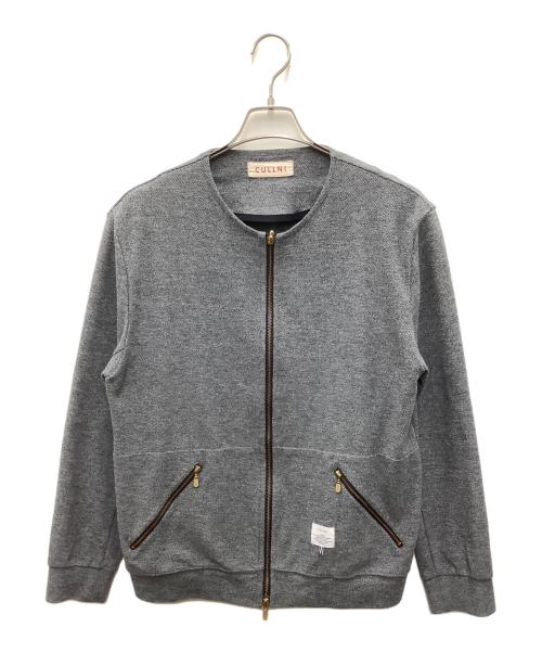 CULLNI（クルニ）CULLNI (クルニ) ジップアップジャケット グレー サイズ:2の古着・服飾アイテム