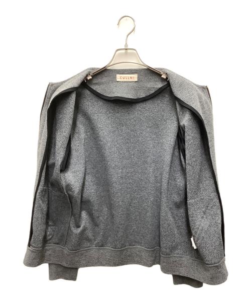 CULLNI（クルニ）CULLNI (クルニ) ジップアップジャケット グレー サイズ:2の古着・服飾アイテム