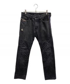 中古・古着通販】DIESEL (ディーゼル) コーティングデニムパンツ