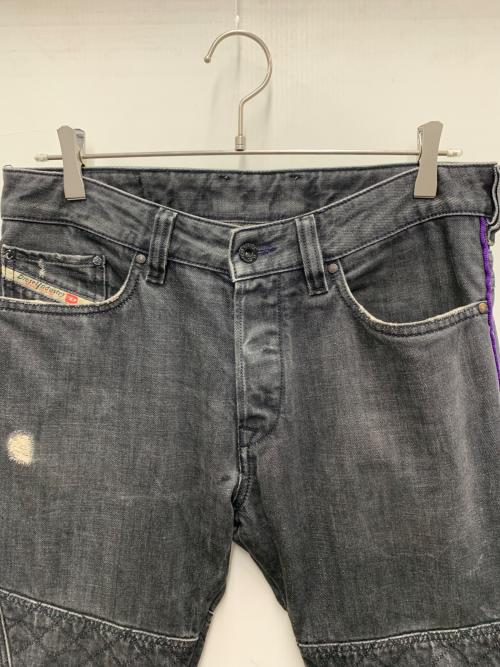 DIESEL（ディーゼル）DIESEL (ディーゼル) デニムパンツ ブラック サイズ:29の古着・服飾アイテム