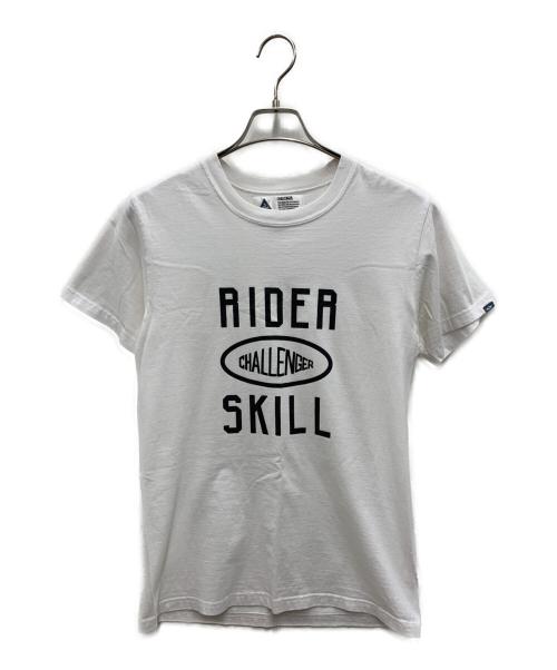 CHALLENGER（チャレンジャー）CHALLENGER (チャレンジャー) 半袖Tシャツ ホワイト サイズ:Sの古着・服飾アイテム