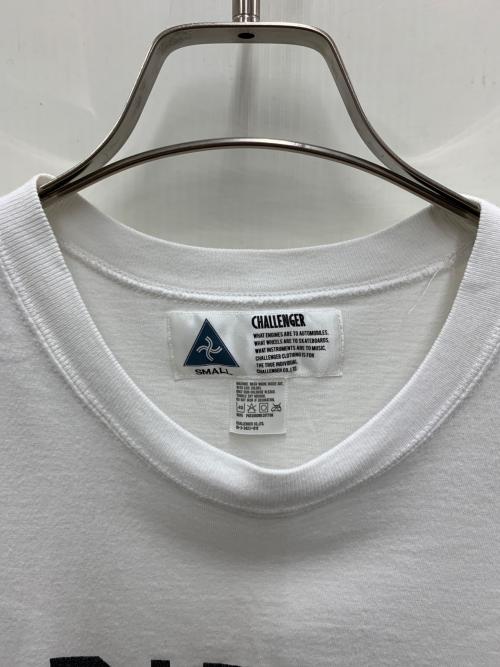 CHALLENGER（チャレンジャー）CHALLENGER (チャレンジャー) 半袖Tシャツ ホワイト サイズ:Sの古着・服飾アイテム