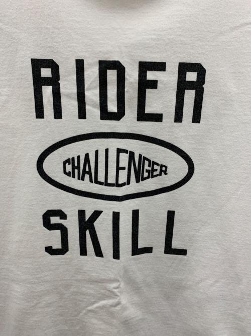 CHALLENGER（チャレンジャー）CHALLENGER (チャレンジャー) 半袖Tシャツ ホワイト サイズ:Sの古着・服飾アイテム
