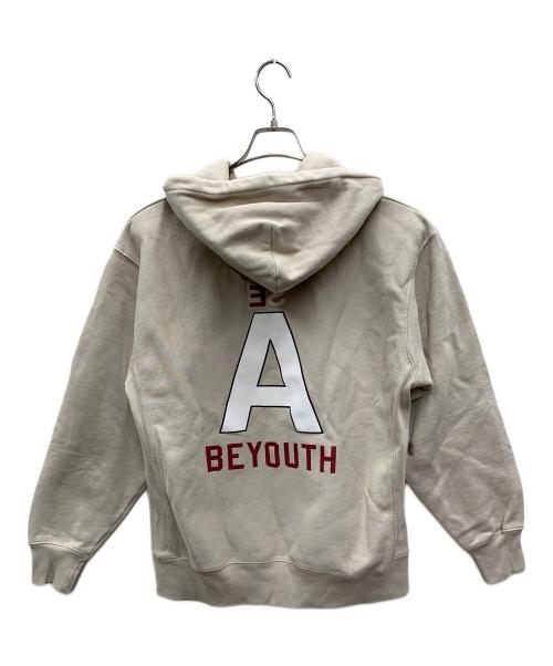 WIND AND SEA（ウィンダンシー）WIND AND SEA (ウィンダンシー) プルオーバーパーカー ベージュ サイズ:Lの古着・服飾アイテム