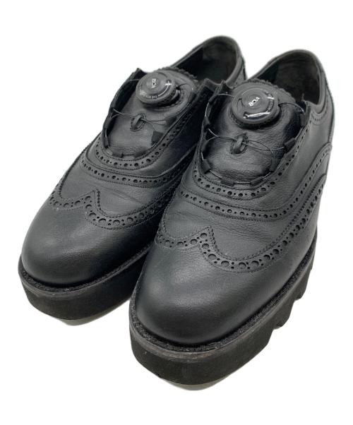 vibram（ビブラム）vibram (ビブラム) ウィングチップシューズ ブラック サイズ:25.5の古着・服飾アイテム