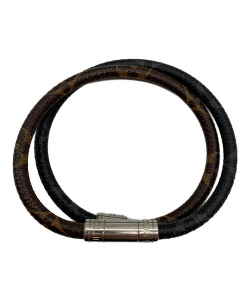 LOUIS VUITTON（ルイ ヴィトン）LOUIS VUITTON (ルイ ヴィトン) ブレスレット ブラウン×ブラックの古着・服飾アイテム