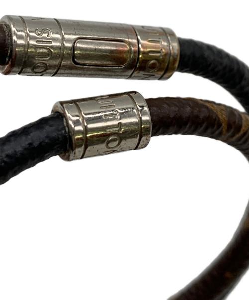 LOUIS VUITTON（ルイ ヴィトン）LOUIS VUITTON (ルイ ヴィトン) ブレスレット ブラウン×ブラックの古着・服飾アイテム