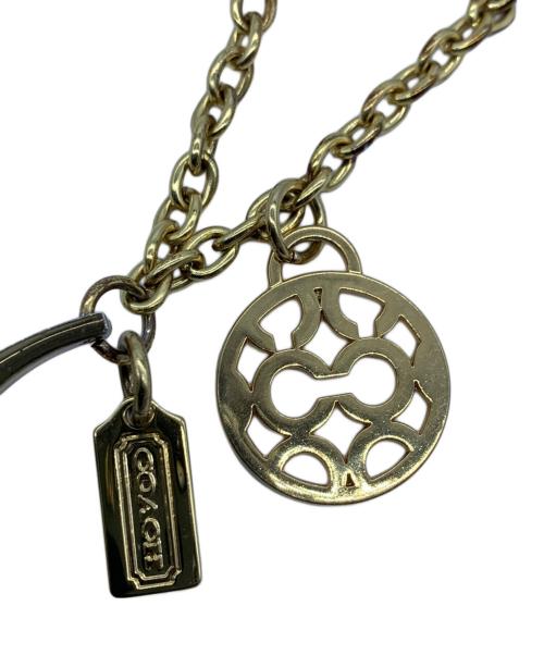 COACH（コーチ）COACH (コーチ) キーホルダー ゴールドの古着・服飾アイテム