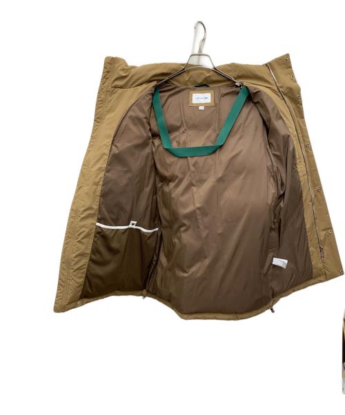 LACOSTE（ラコステ）LACOSTE (ラコステ) 撥水性ロングダウンジャケット ベージュ サイズ:48の古着・服飾アイテム