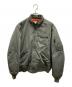AVIREX（アヴィレックス）の古着「ステンシルジャケット」｜カーキ×オレンジ