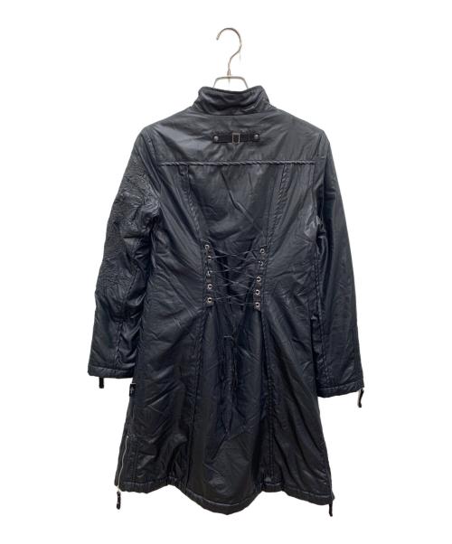 Ozz croce（オッズクローチェ）Ozz croce (オッズクローチェ) ロングコート ブラック サイズ:ーの古着・服飾アイテム