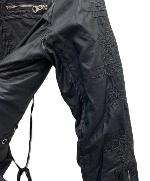 Ozz croce（オッズクローチェ）Ozz croce (オッズクローチェ) ロングコート ブラック サイズ:ーの古着・服飾アイテム