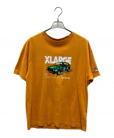 中古・古着通販】X-LARGE (エクストララージ) 半袖カットソー オレンジ