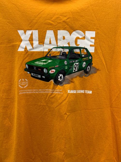 X-LARGE（エクストララージ）X-LARGE (エクストララージ) 半袖カットソー オレンジ サイズ:Mの古着・服飾アイテム